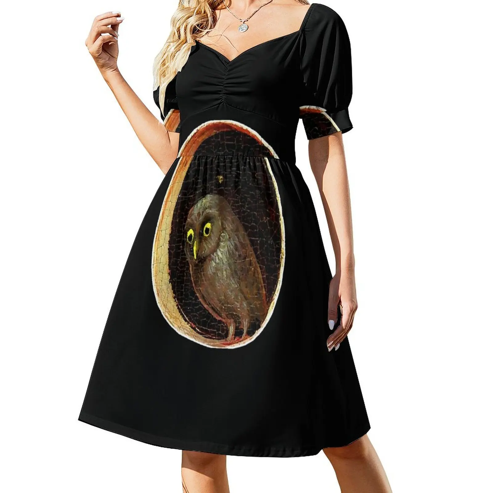 Hieronymus Bosch Owl Garden Of Earthly Short-Sleeved Dress summer dress woman 2025 trendy Women dresses summer womans clothing
Hieronymus Bosch Owl Garden Of Earthly Short-Sleeved Dress summer dress woman 2025 trendy Women dresses summer womans clothing