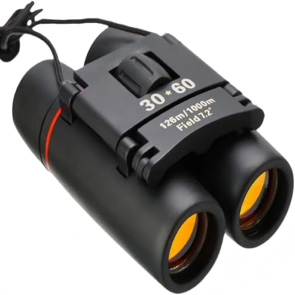 Black、30 x 60 Mini Binocular for Bird Watching Traveling Sightseeing, Lightweight Pocket Folding Binoculars
Black、30 x 60 Mini Binocular for Bird Watching Traveling Sightseeing, Lightweight Pocket Folding Binoculars
