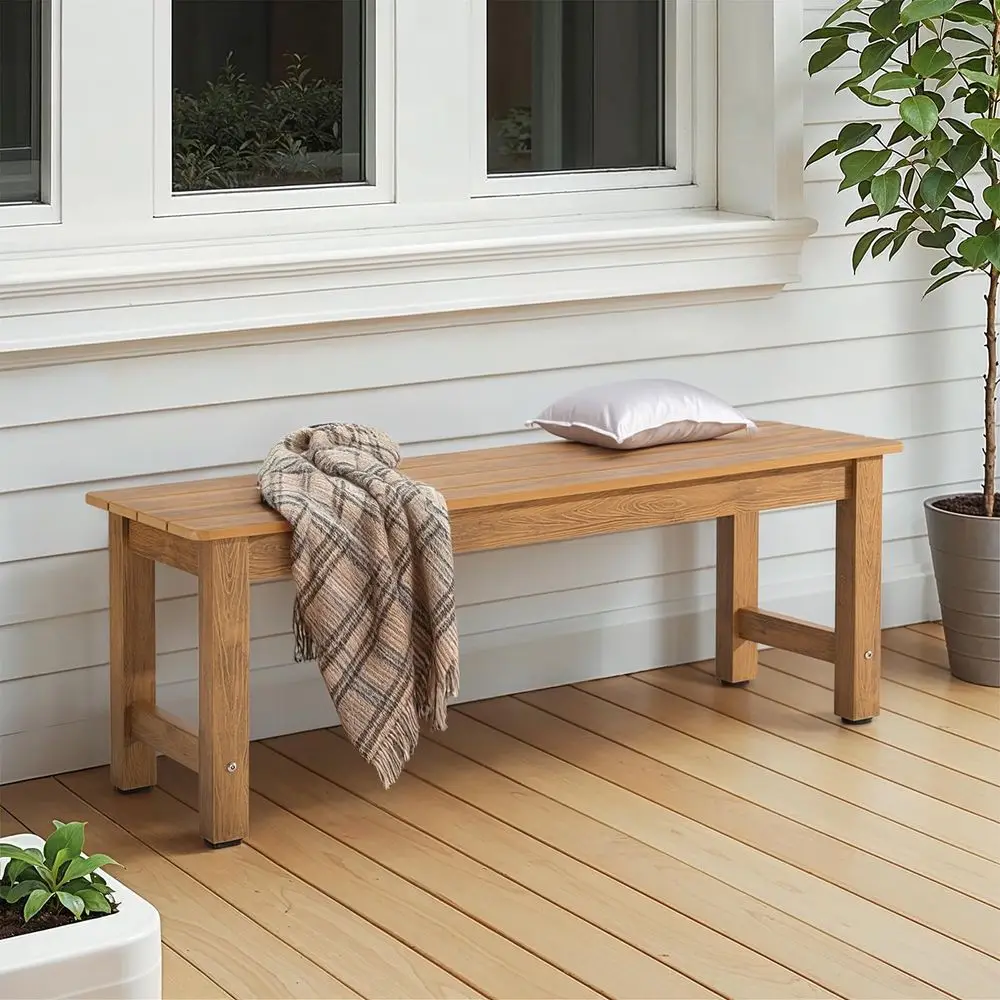 Outdoor Benches Weatherproof, 2Person Poly Lumber Garden Bench, AllWeather Patio Bench Will not Rot and Fade for Garden, Porch,
Outdoor Benches Weatherproof, 2Person Poly Lumber Garden Bench, AllWeather Patio Bench Will not Rot and Fade for Garden, Porch,
