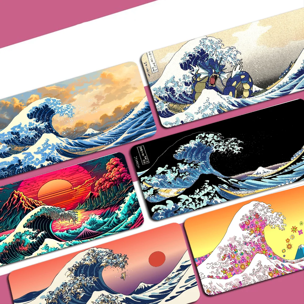 Great Wave Off Art Mousepad Custom Skin Desktop Desk Mat Kawaii Gaming Accessories Students Writing Pad for PC Computer Table
Great Wave Off Art Mousepad Custom Skin Desktop Desk Mat Kawaii Gaming Accessories Students Writing Pad for PC Computer Table