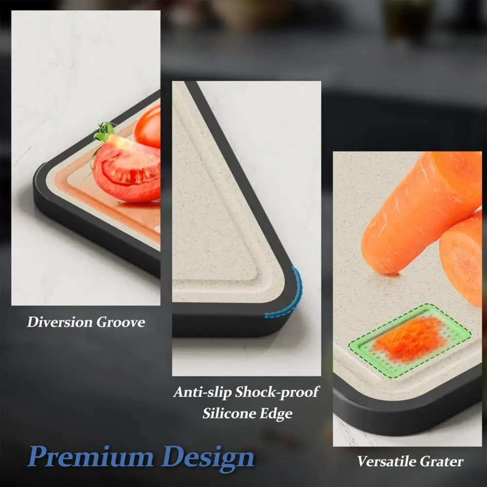Cutting Board for Kitchen Double Cutting Board Set for Kitchen Chopping Board with Juice Tank Garlic Grinding Area Food Grade
Cutting Board for Kitchen Double Cutting Board Set for Kitchen Chopping Board with Juice Tank Garlic Grinding Area Food Grade