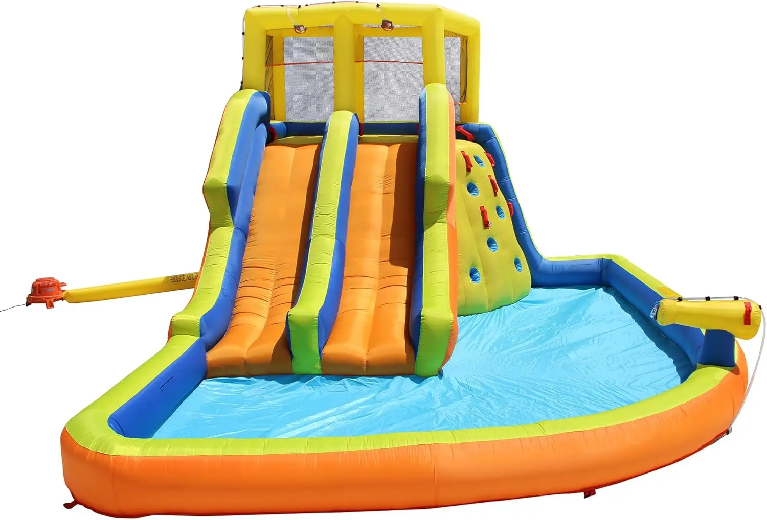Banzai Double Drench Water Park, Length: 15 ft, Width: 11 ft 5 in, Height: 8 ft 4 in, Inflatable Outdoor Backyard Water Slide Sp
Banzai Double Drench Water Park, Length: 15 ft, Width: 11 ft 5 in, Height: 8 ft 4 in, Inflatable Outdoor Backyard Water Slide Sp