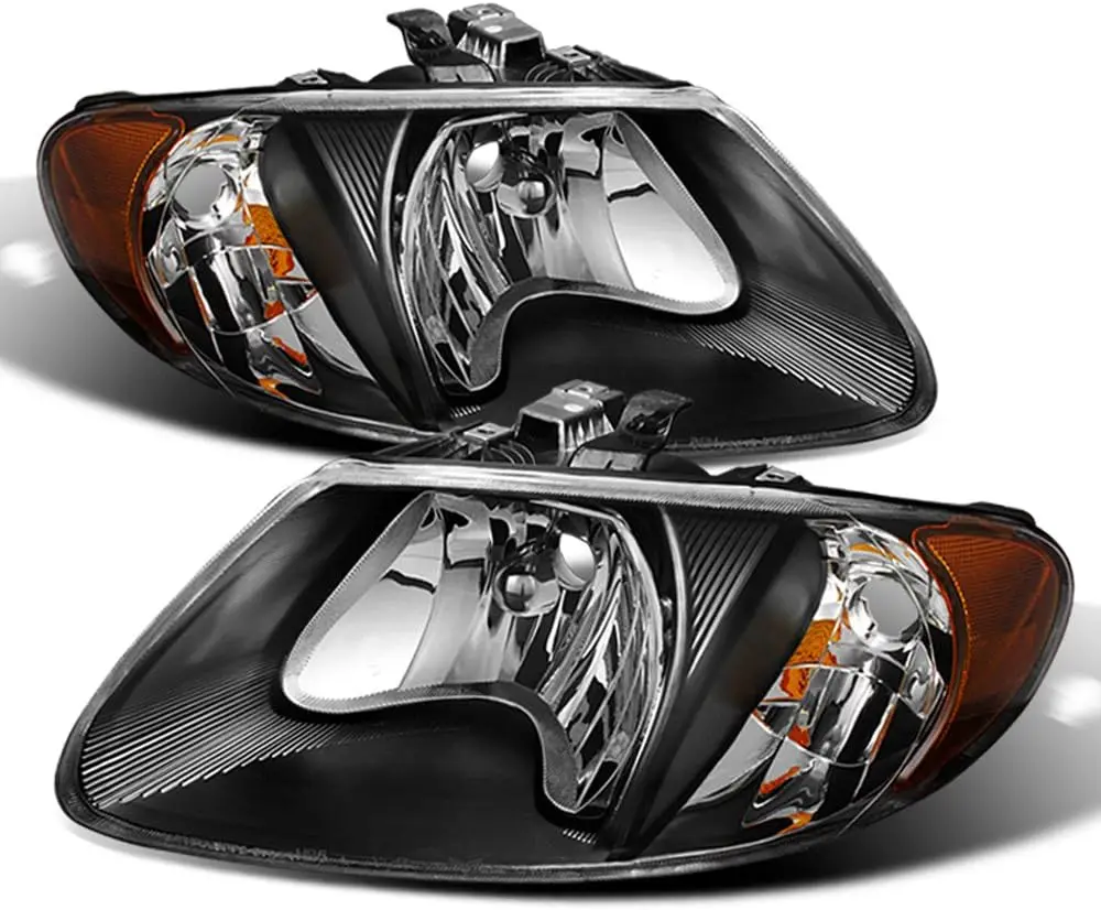 Sulinso For Black 2001-2007 Dodge Caravan Town & Country 01-03 Voyager Headlights Driver + Passenger Side
Sulinso For Black 2001-2007 Dodge Caravan Town & Country 01-03 Voyager Headlights Driver + Passenger Side