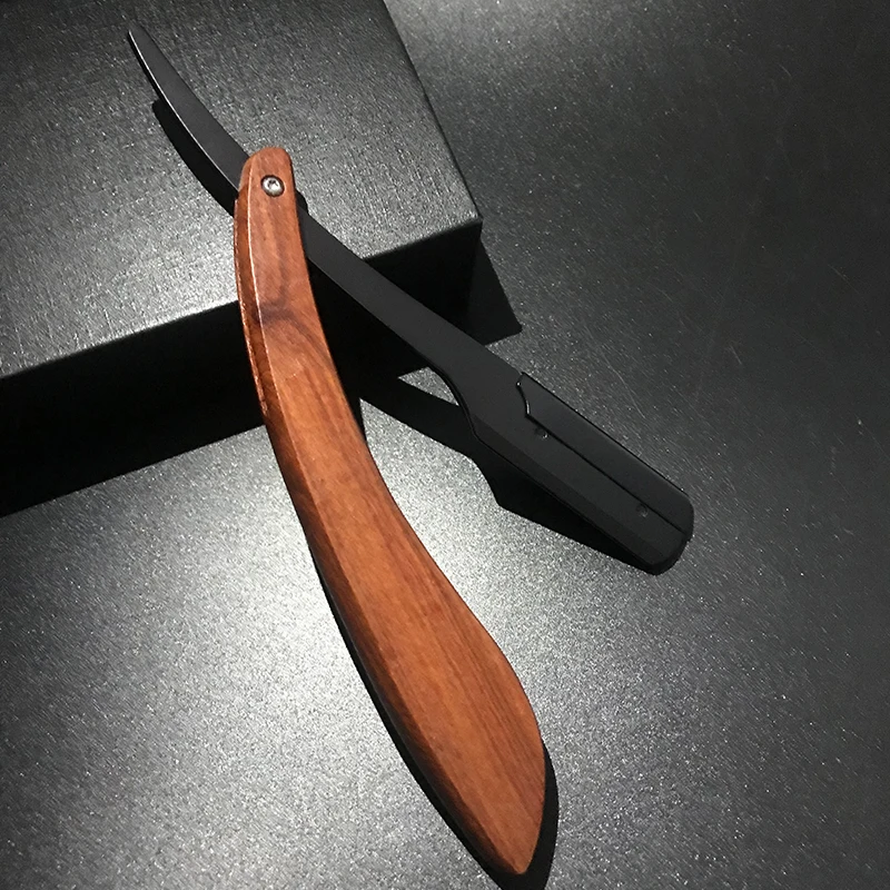 Новый деревянный триммер, ручная бритва, профессиональная прямая кромка из нержавеющей стали, острая складная парикмахерская бритва, нож для бритья, подарок 
Новый деревянный триммер, ручная бритва, профессиональная прямая кромка из нержавеющей стали, острая складная парикмахерская бритва, нож для бритья, подарок