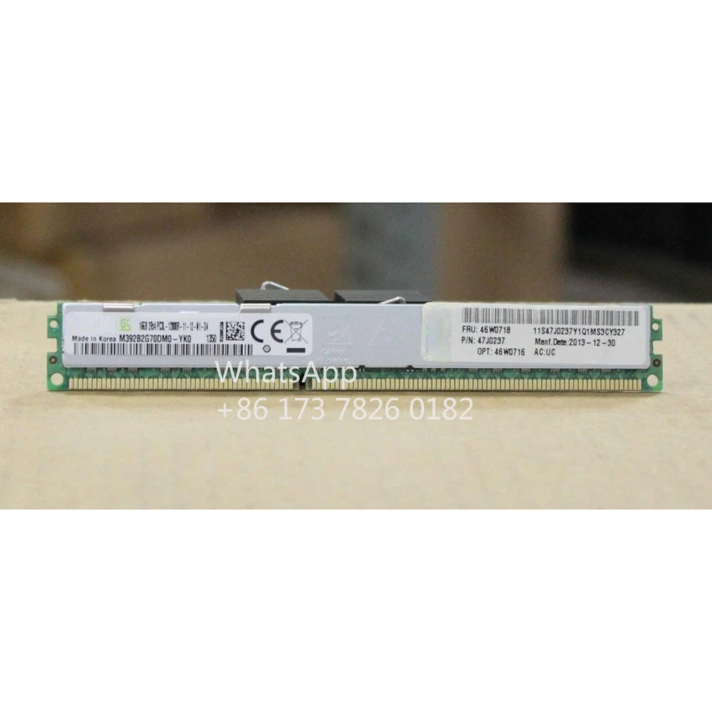 Для IBM RAM 46W0718 46W0716 47J0237 PC3L-12800R 16 ГБ DDR3 1600 VLP Серверная память
Для IBM RAM 46W0718 46W0716 47J0237 PC3L-12800R 16 ГБ DDR3 1600 VLP Серверная память