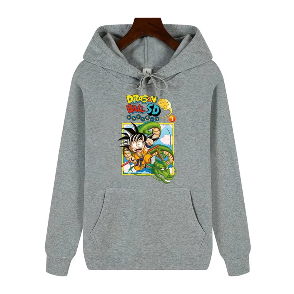 Dragon Ball Fun Print Осень и зима Удобная и мягкая мужская и женская высококачественная повседневная модная толстовка в стиле Харадзюку
Dragon Ball Fun Print Осень и зима Удобная и мягкая мужская и женская высококачественная повседневная модная толстовка в стиле Харадзюку