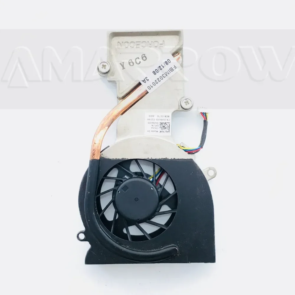 Original Laptop Heatsink Cooling Fan Cpu Cooler for DELL 1340 CPU Heatsink 0U943D
Original Laptop Heatsink Cooling Fan Cpu Cooler for DELL 1340 CPU Heatsink 0U943D