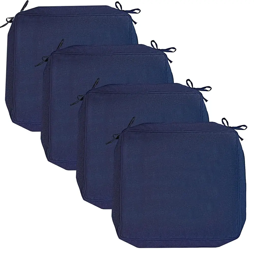 Outdoor Patio Cushion Covers Set Of 4 Chair Seat Washable Covers Water Resistant Slip Replacement Furniture Cushion Pillow Seat
Outdoor Patio Cushion Covers Set Of 4 Chair Seat Washable Covers Water Resistant Slip Replacement Furniture Cushion Pillow Seat