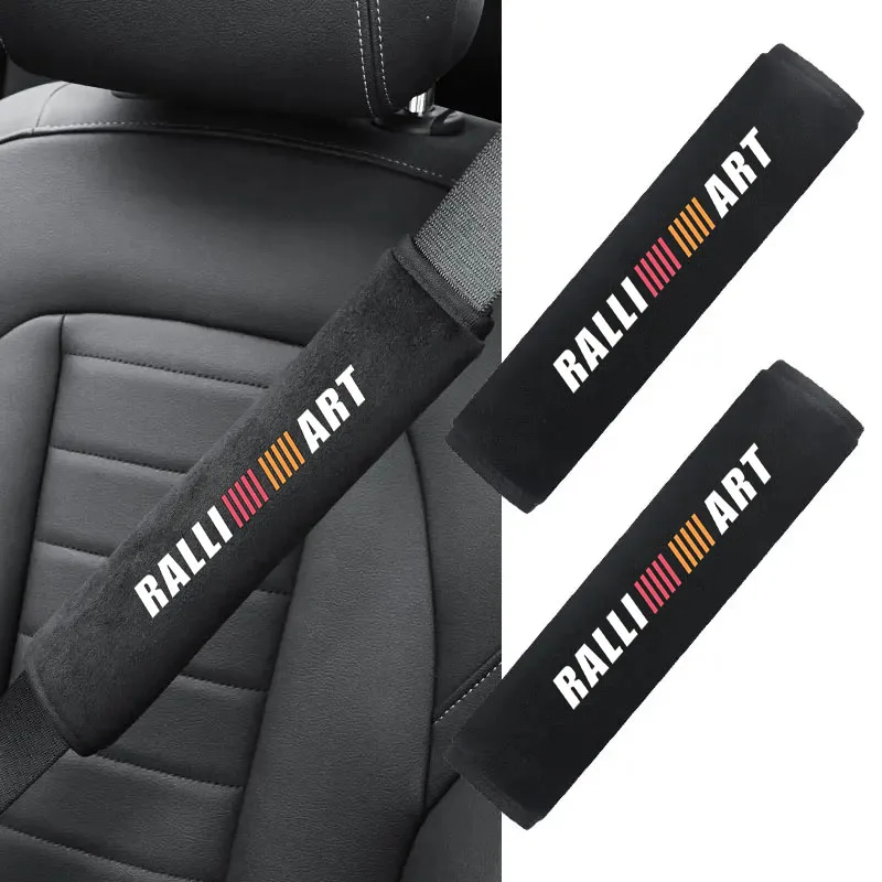 2Pcs Mitsubishi RALLIART Car Leather Seat Belt Shoulder Covers Interior Safety Belt Protective Pad Auto Accessories
2Pcs Mitsubishi RALLIART Car Leather Seat Belt Shoulder Covers Interior Safety Belt Protective Pad Auto Accessories