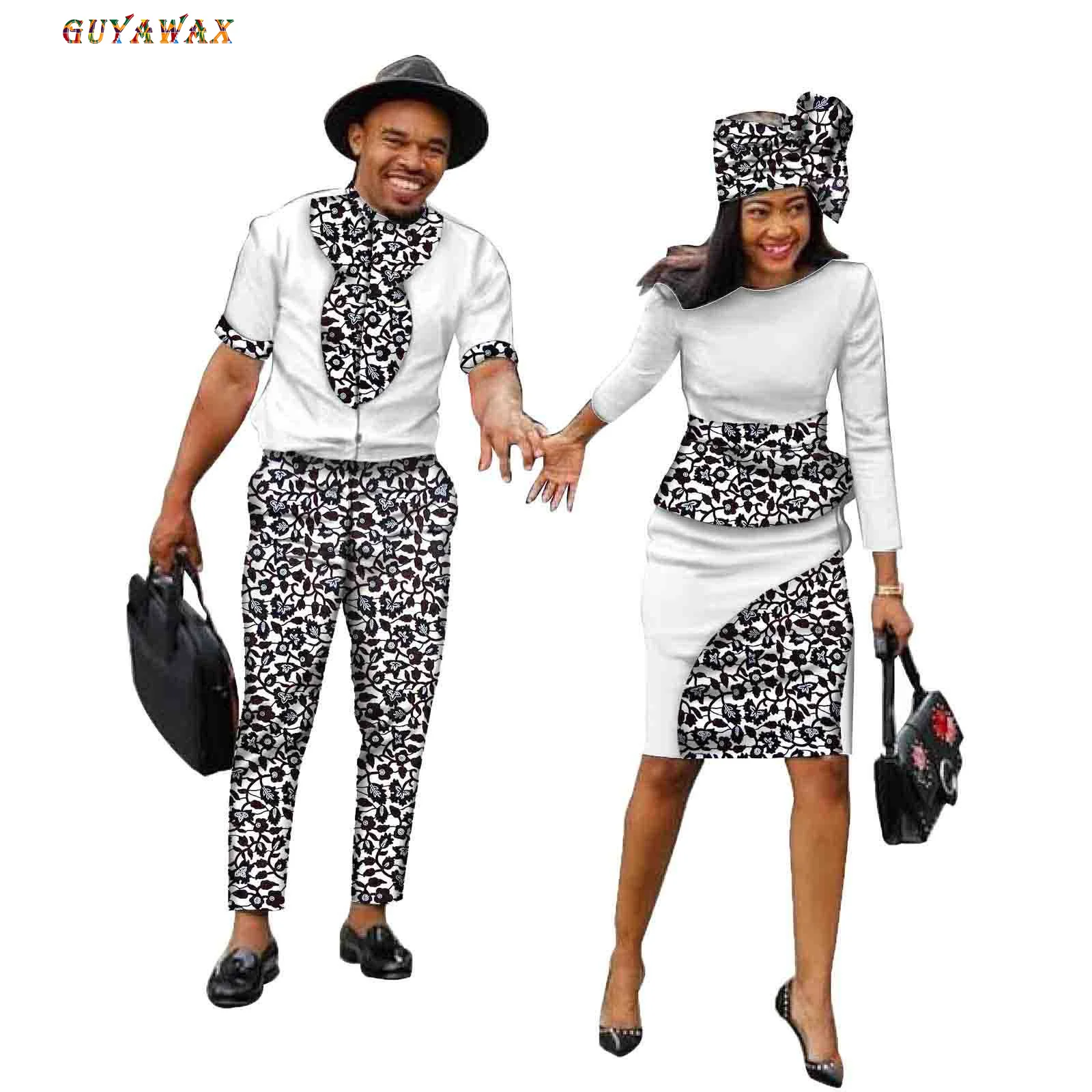 African Clothes for Couple African Dresses for Women Elegant Dress Men`s Shirts & Pants Set Print Outfits for Party Wedding
African Clothes for Couple African Dresses for Women Elegant Dress Men`s Shirts & Pants Set Print Outfits for Party Wedding