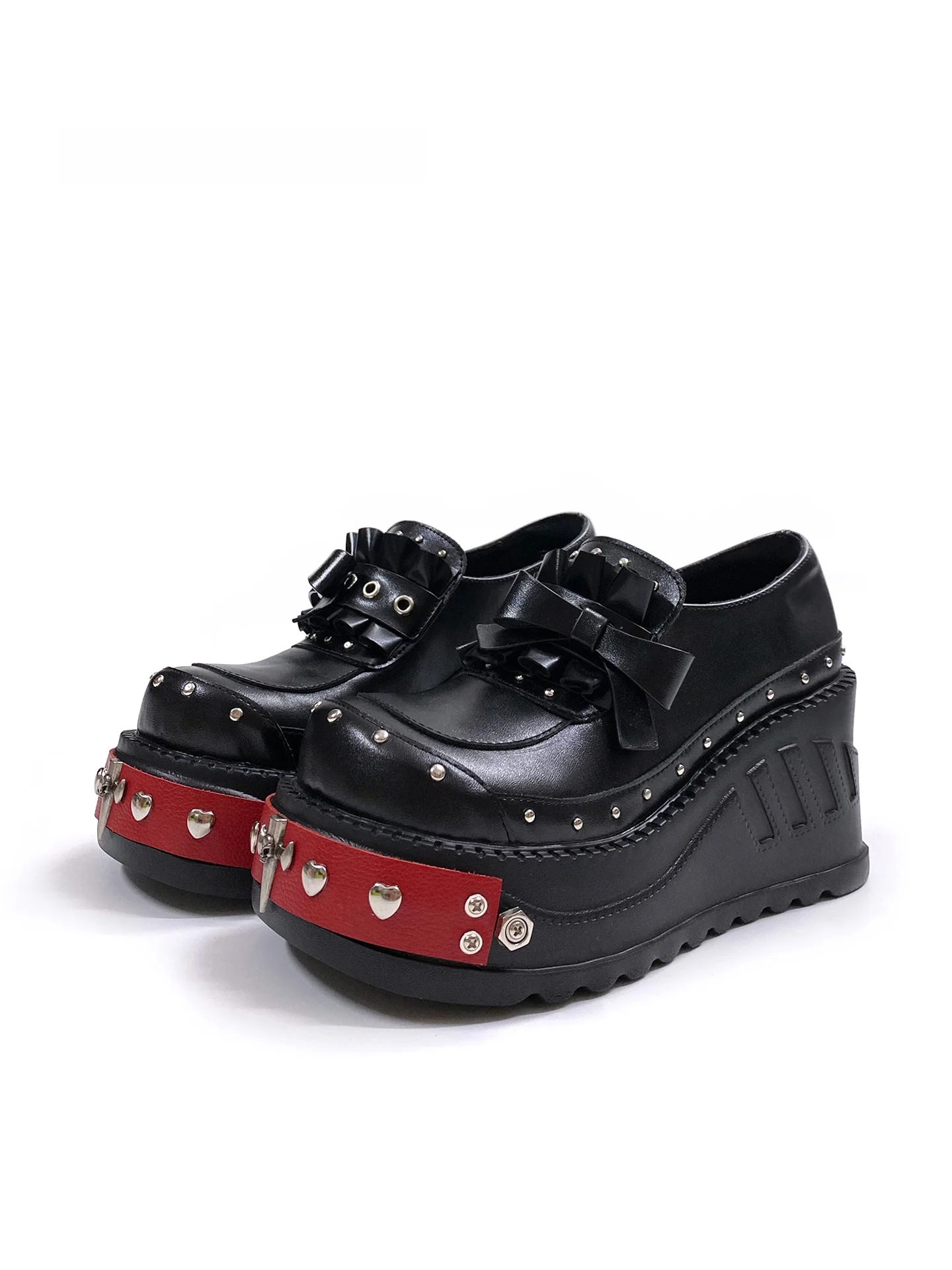 Gothic Style Thick Bottom Slip-On Shoes Women's Fashion Platform Loafers Heightening Summer 2026 New Dark Color Flat Heels
Gothic Style Thick Bottom Slip-On Shoes Women's Fashion Platform Loafers Heightening Summer 2026 New Dark Color Flat Heels