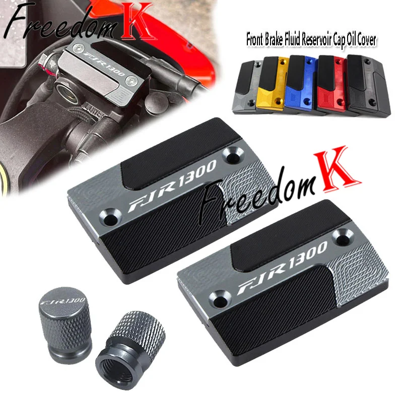 fIT For FJR1300 FJR 1300 Motorcycle CNC Aluminum Front Clutch Brake Fluid Cylinder Master Reservoir Tank Cover Cap with logo
fIT For FJR1300 FJR 1300 Motorcycle CNC Aluminum Front Clutch Brake Fluid Cylinder Master Reservoir Tank Cover Cap with logo