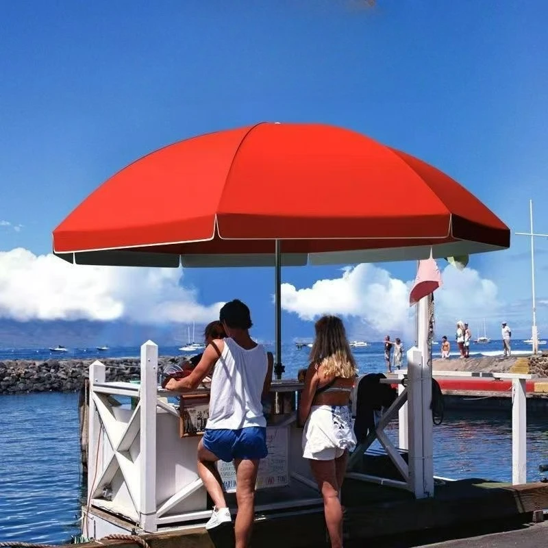 Double-layer Round Umbrella Sun Shading Large Beach Umbrella Courtyard Umbrella Folding Portable Thickened Sun Protection
Double-layer Round Umbrella Sun Shading Large Beach Umbrella Courtyard Umbrella Folding Portable Thickened Sun Protection