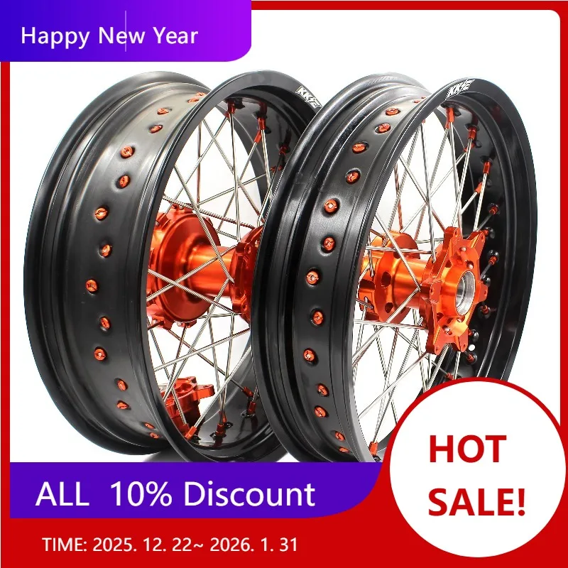 【2025】 3,5/5,0 подходит для KTM 690 Enduro R 2009-2022 SMC 690 2008-2011, набор колес со спицами Supermoto, оранжевая ступица/никель
【2025】 3,5/5,0 подходит для KTM 690 Enduro R 2009-2022 SMC 690 2008-2011, набор колес со спицами Supermoto, оранжевая ступица/никель