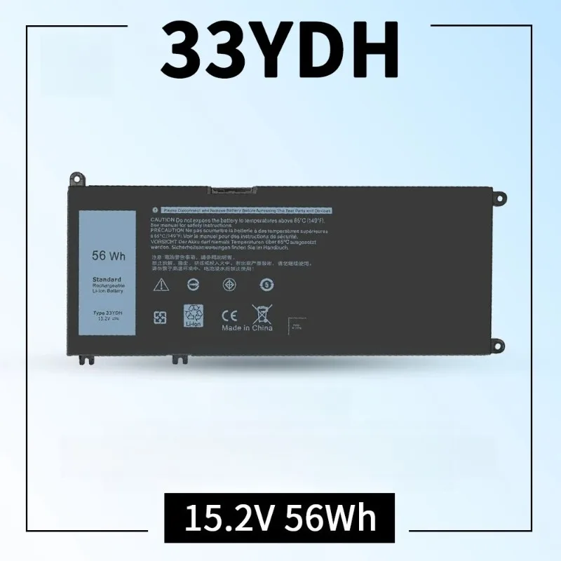 Аккумулятор 33YDH для Dell Inspiron 17 7000 7778 7773 15 G3 3579 3779 G5 5587 G7 7588 Latitude 13 3380 14 3490 15 3590 3580
Аккумулятор 33YDH для Dell Inspiron 17 7000 7778 7773 15 G3 3579 3779 G5 5587 G7 7588 Latitude 13 3380 14 3490 15 3590 3580