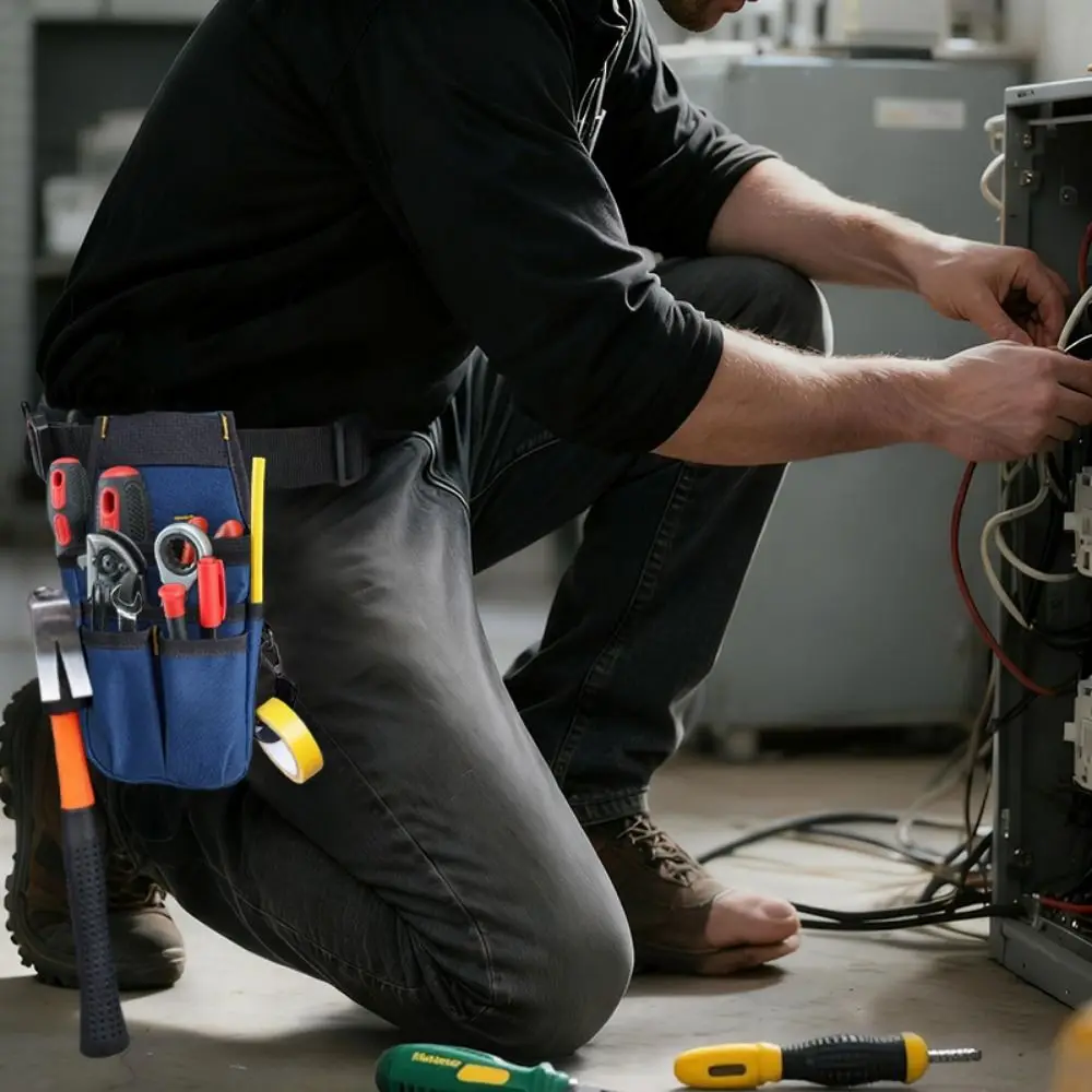 Multi-layer Electrician Tool Bag Thickened Wear-resistant Waist Belt Pouch Waterproof Large Capacity Hardware Tool Pouch
Multi-layer Electrician Tool Bag Thickened Wear-resistant Waist Belt Pouch Waterproof Large Capacity Hardware Tool Pouch