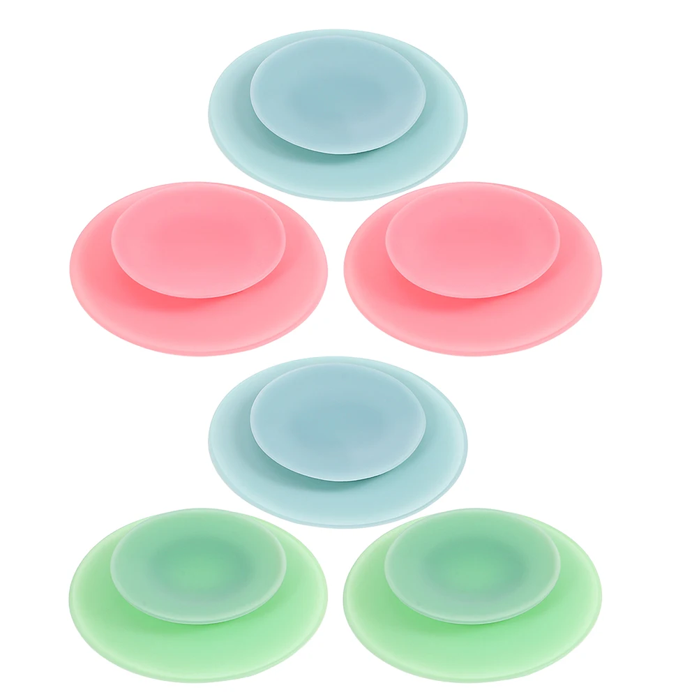 Silicone Suction Cups Prevent Falling Double Sided Pads Bowl Sucker Plates Reusable Tableware Strong Suction for Glass Table
Silicone Suction Cups Prevent Falling Double Sided Pads Bowl Sucker Plates Reusable Tableware Strong Suction for Glass Table