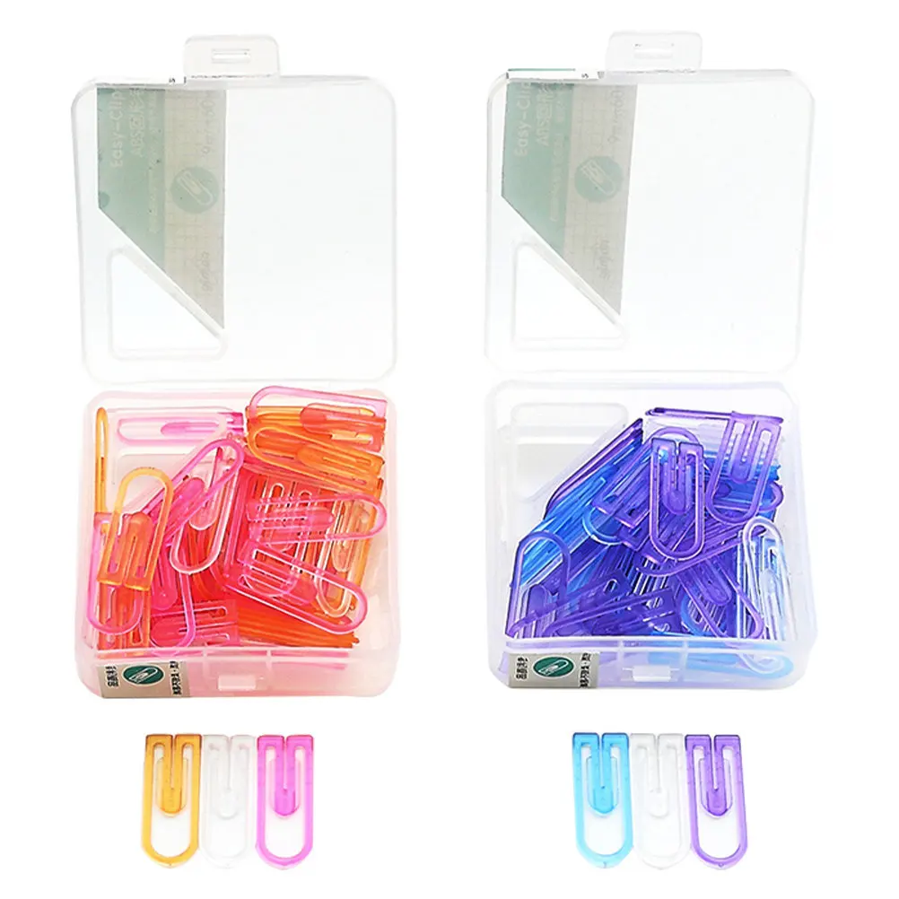 120Pcs Assorted Shape Bookmark Paper Clips Efficient Document Holders for Study Work Filing Desk Organization Supplies
120Pcs Assorted Shape Bookmark Paper Clips Efficient Document Holders for Study Work Filing Desk Organization Supplies