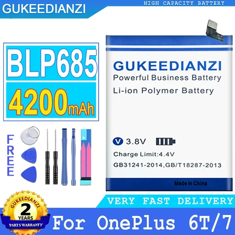 Аккумулятор GUKEEDIANZI BLP685 для Oneplus 6T 7 7T 8 Pro Oneplus6T Oneplus7 для Oneplus 8 1 + 8 A8000 8pro батареи + Бесплатные инструменты
Аккумулятор GUKEEDIANZI BLP685 для Oneplus 6T 7 7T 8 Pro Oneplus6T Oneplus7 для Oneplus 8 1 + 8 A8000 8pro батареи + Бесплатные инструменты
