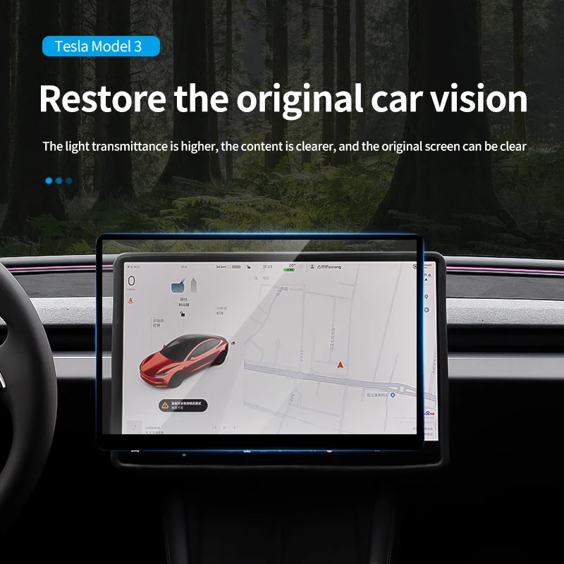 For Tesla Highland3 2024 Car Screen Tempered Glass Protector Film For Tesla Model3 Accessories Navigator Touch Display HD Film
For Tesla Highland3 2024 Car Screen Tempered Glass Protector Film For Tesla Model3 Accessories Navigator Touch Display HD Film
