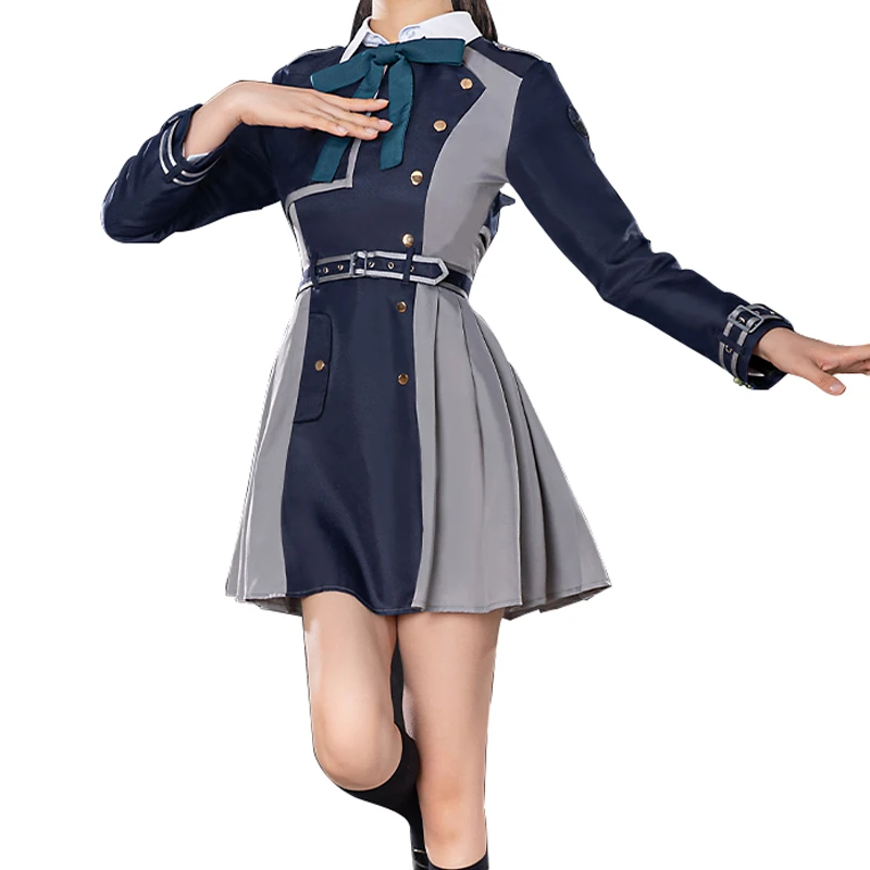 New costume cos Inoue Takina cosplay Anime Recoil Lycoris uniform dark blue dress cool outfit E
New costume cos Inoue Takina cosplay Anime Recoil Lycoris uniform dark blue dress cool outfit E