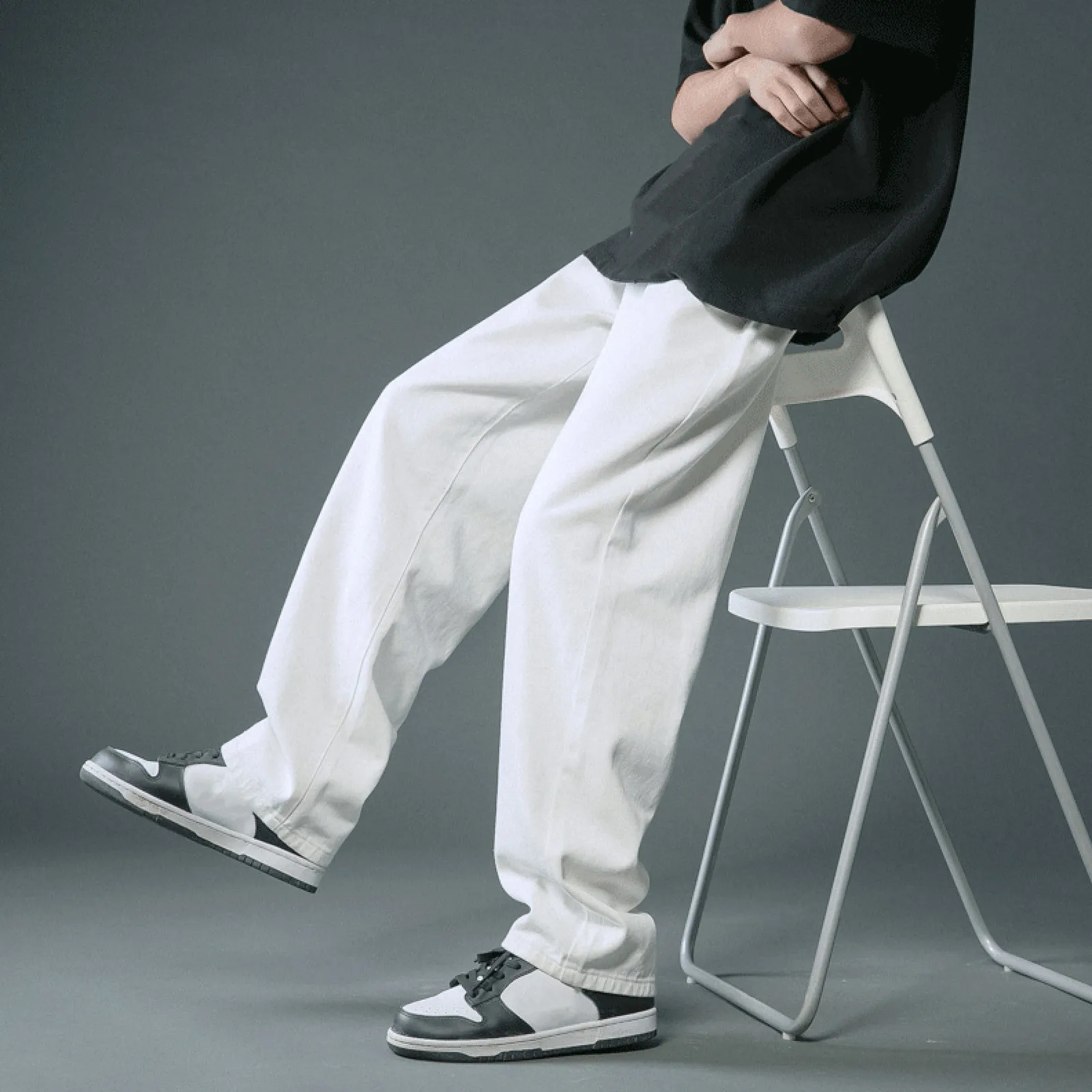 Men's Plus Size Jeans 2024 New High Waist Street Wide Leg Straight Denim Trousers y2k Street Male Versatile Sportswear Pants
Men's Plus Size Jeans 2024 New High Waist Street Wide Leg Straight Denim Trousers y2k Street Male Versatile Sportswear Pants