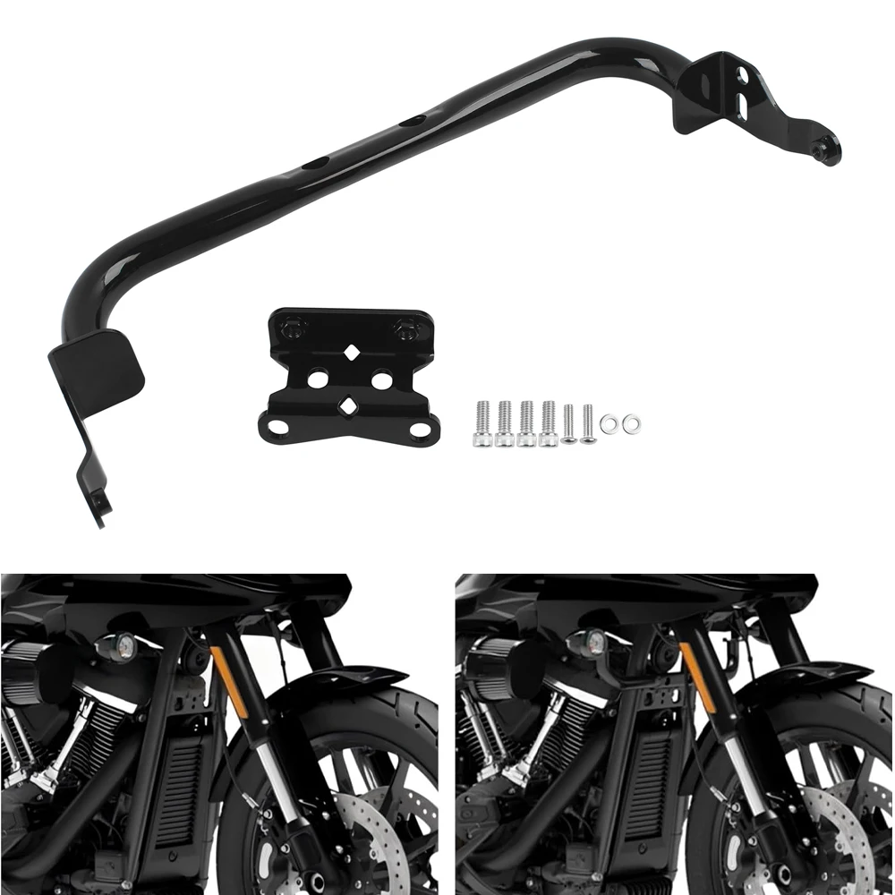 Черный передний обтекатель мотоцикла, нижний опорный кронштейн для Harley Low Rider ST FXLRST 2022-2025 El Diablo FXRST 2022 2023
Черный передний обтекатель мотоцикла, нижний опорный кронштейн для Harley Low Rider ST FXLRST 2022-2025 El Diablo FXRST 2022 2023