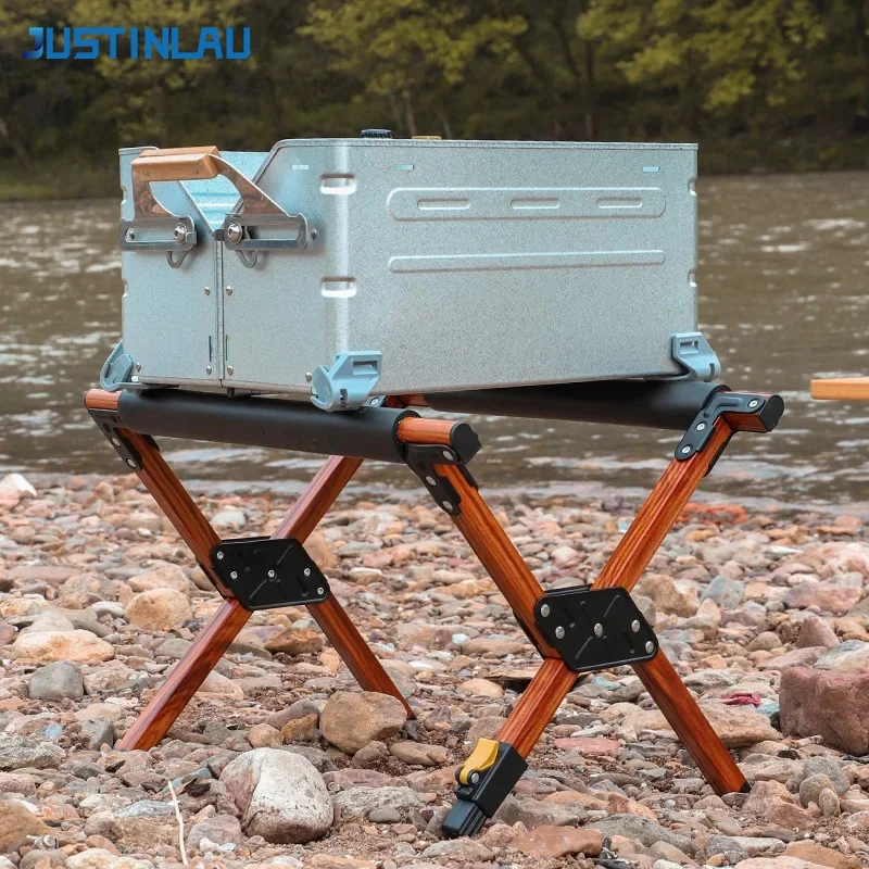 JUSTINLAU Adjustable Ice Bucket Holder Aluminum Alloy Support Luggage Rack Foldable Outdoor Camping Anti-Slip Stand Outdoor Tool
JUSTINLAU Adjustable Ice Bucket Holder Aluminum Alloy Support Luggage Rack Foldable Outdoor Camping Anti-Slip Stand Outdoor Tool