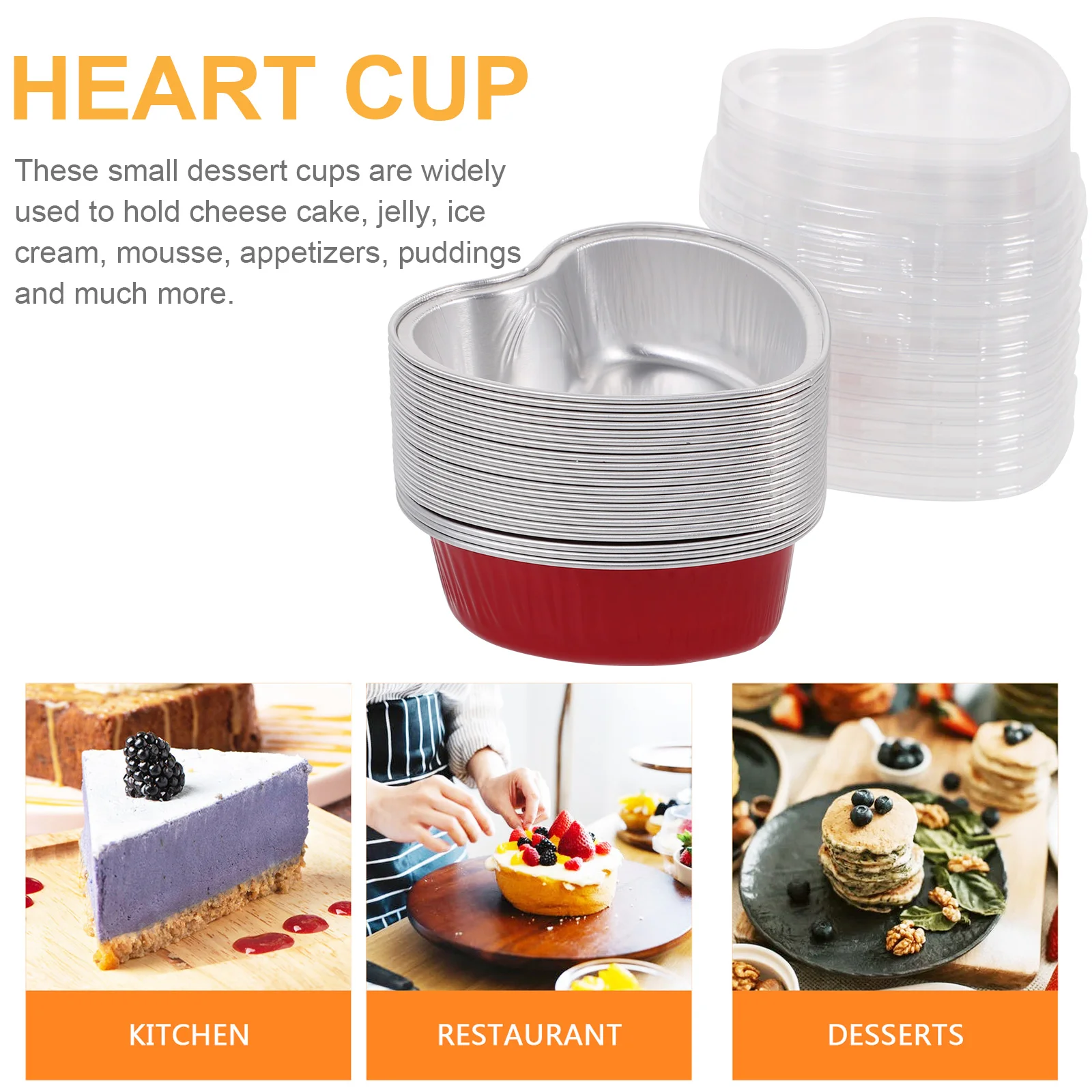 20 Pcs Gift Accessory Baking Boxes Small Cake Bakery Supplies Aluminum Foil Container Packing Supply
20 Pcs Gift Accessory Baking Boxes Small Cake Bakery Supplies Aluminum Foil Container Packing Supply