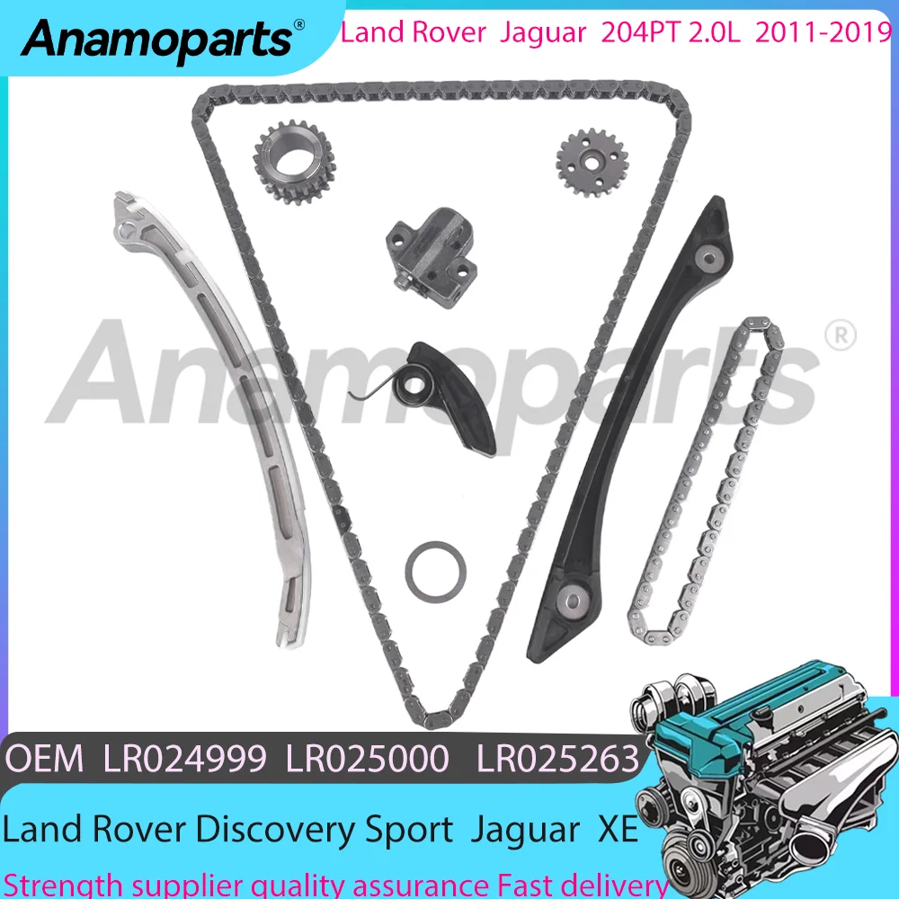 Eingine part Timing chain Guide kit for 2012-2015 Jaguar for XE II for 2011-2019 Land Rover Discovery Sport 2.0L 204PT LR025632
Eingine part Timing chain Guide kit for 2012-2015 Jaguar for XE II for 2011-2019 Land Rover Discovery Sport 2.0L 204PT LR025632