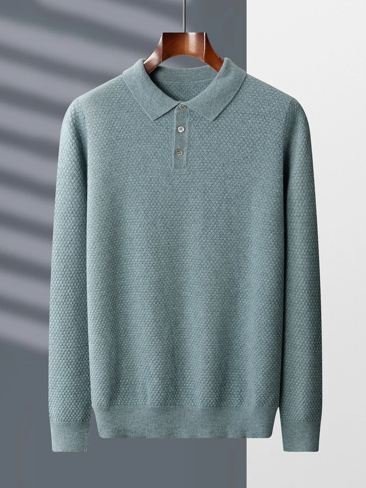 100% Cashmere New Fashion Spring and Autumn Men Sweater Square Neck Long Sleeve Pullover Pure Color Casual Warm Knitwear T-Shirt
100% Cashmere New Fashion Spring and Autumn Men Sweater Square Neck Long Sleeve Pullover Pure Color Casual Warm Knitwear T-Shirt
