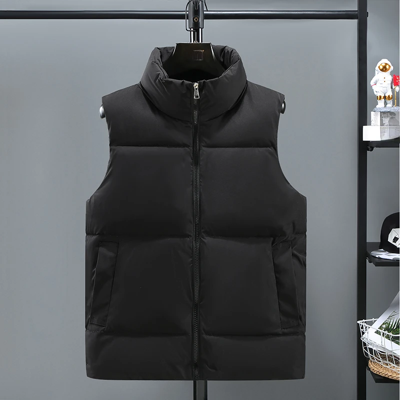 Casual Fashion Sleeveless Vest Men Jacket 2023 New Autumn Warm Cotton Thick Coat Male Winter Solid Color Clothing Waistcoat L111
Casual Fashion Sleeveless Vest Men Jacket 2023 New Autumn Warm Cotton Thick Coat Male Winter Solid Color Clothing Waistcoat L111