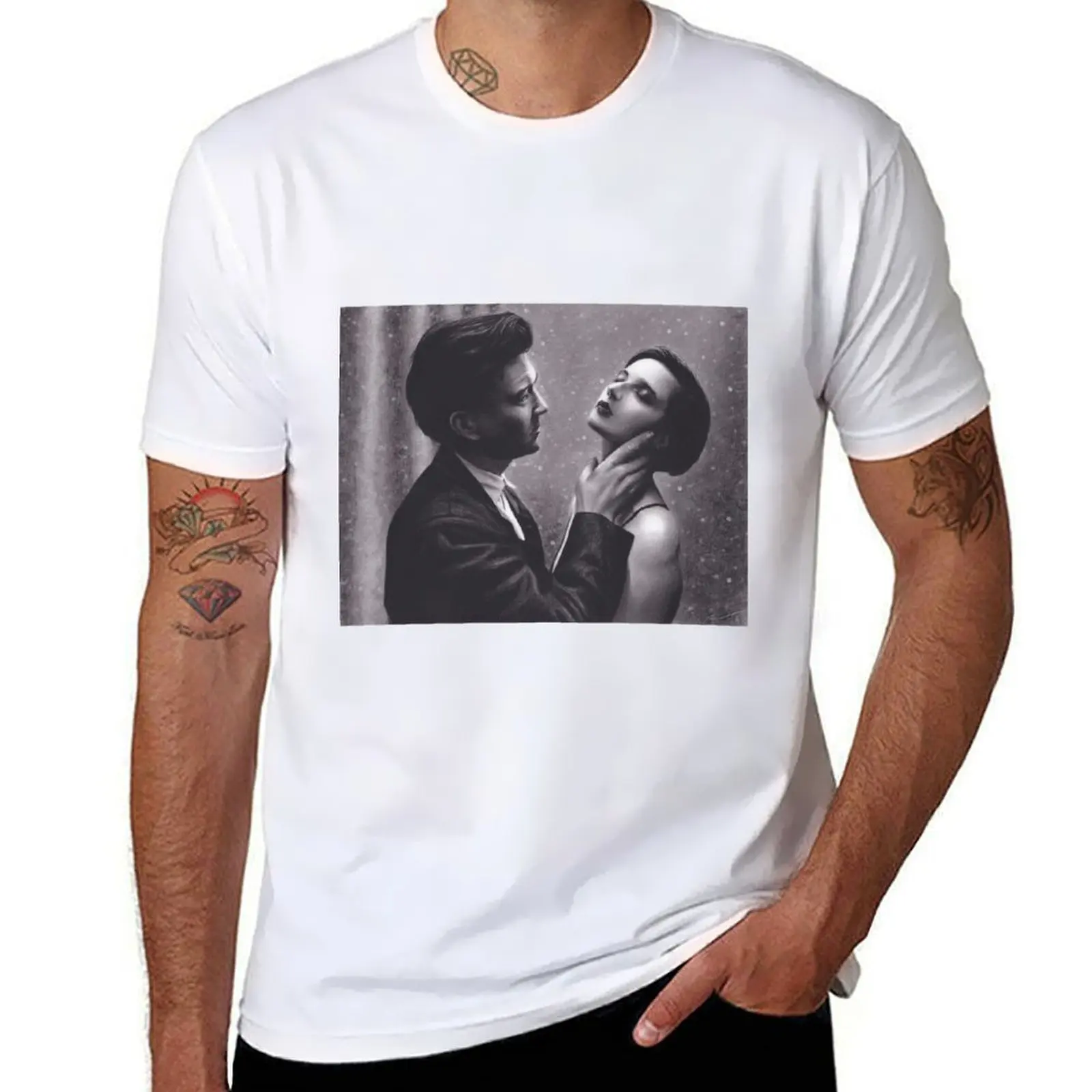 David Lynch and Isabella Rossellini T-Shirt customs essential t shirt funny shirt cotton shirts graphic tees t shirts for men
David Lynch and Isabella Rossellini T-Shirt customs essential t shirt funny shirt cotton shirts graphic tees t shirts for men