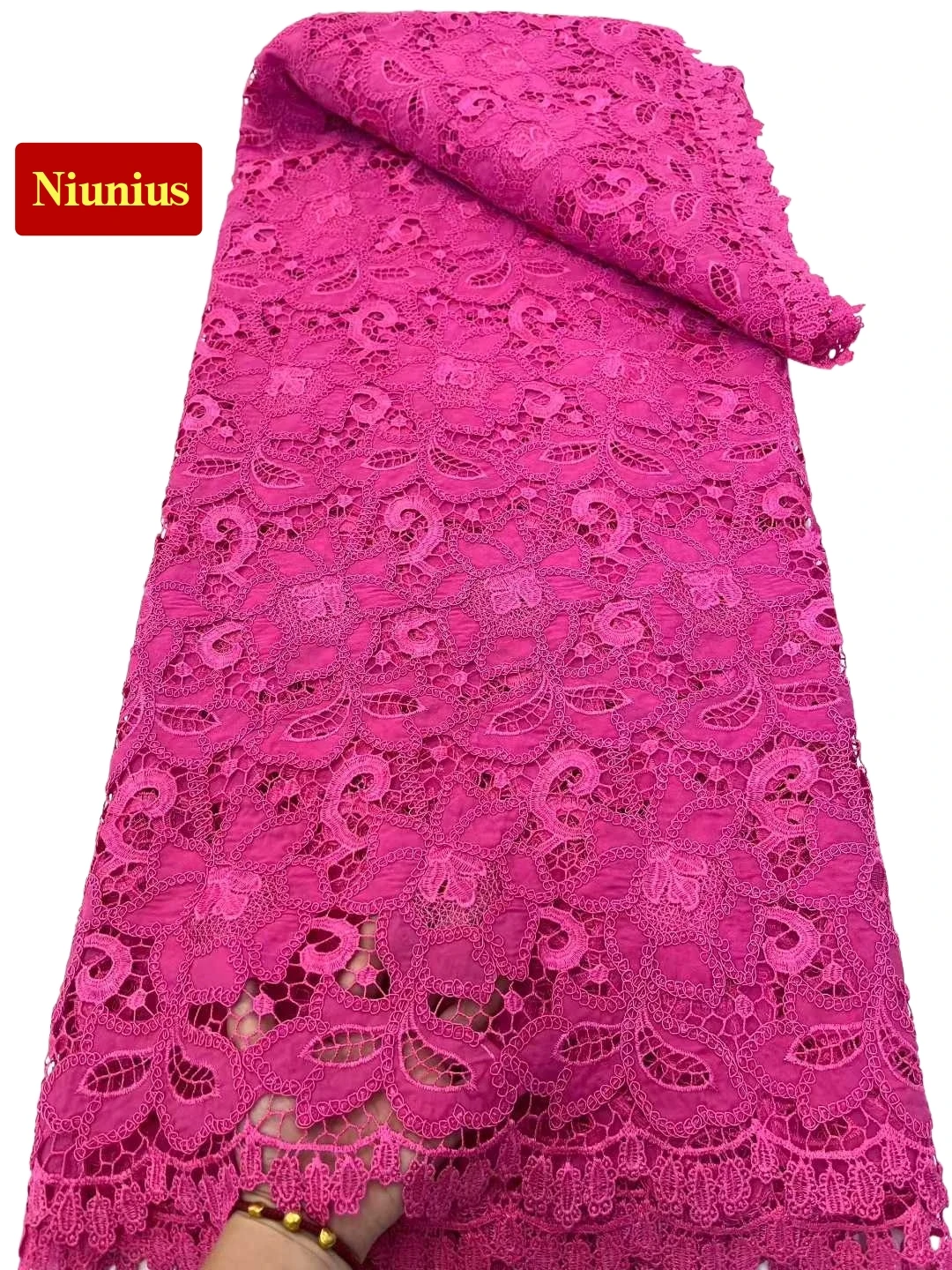 2026 Latest Very Soft Laser Cotton Delicate Best Quality Polyester Lace Fabric Party Evening Dress NN1898_R
2026 Latest Very Soft Laser Cotton Delicate Best Quality Polyester Lace Fabric Party Evening Dress NN1898_R