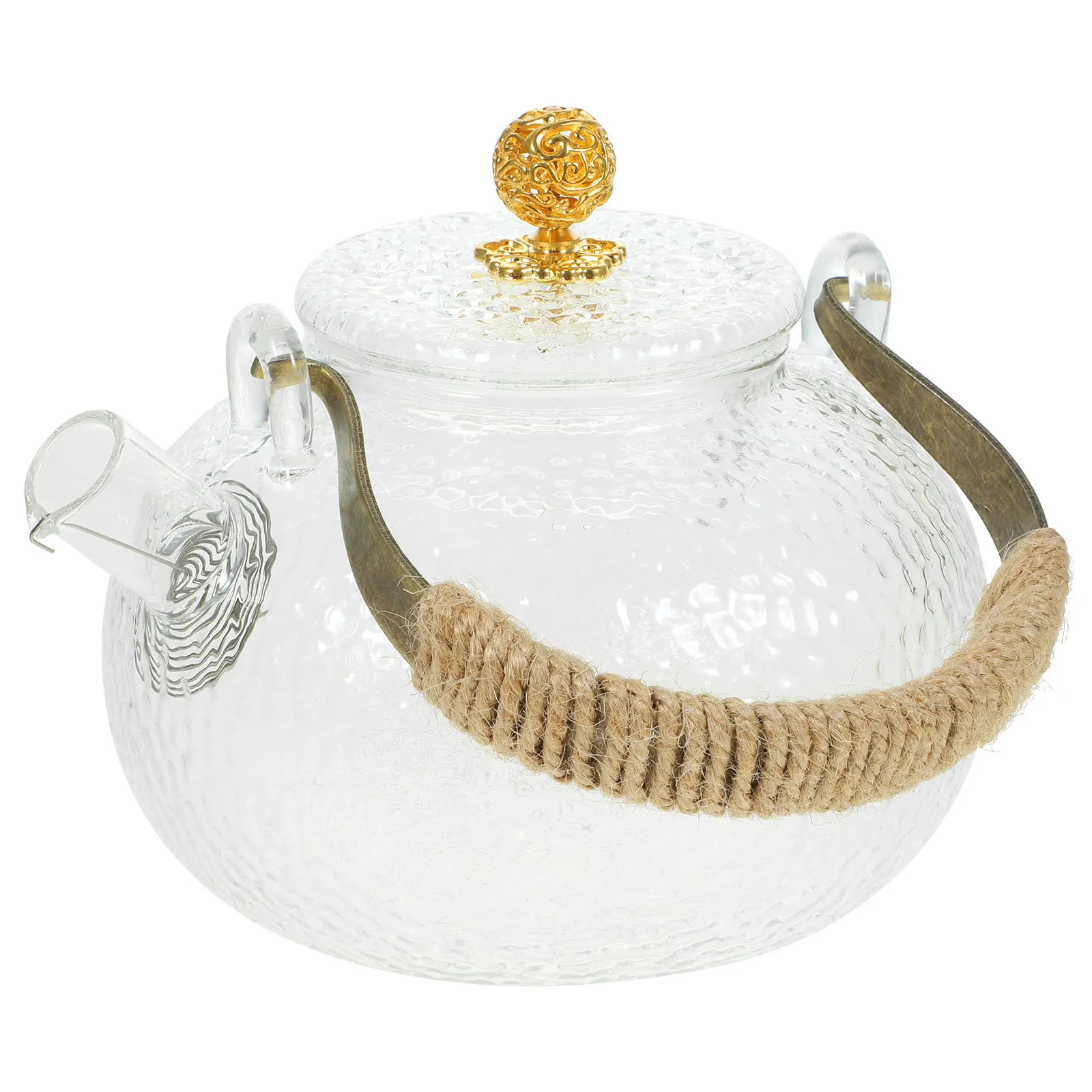 Hammer Textured High Temperature Resistant Tea Kettle Thickened Glass Heating Water Pot Household Large Capacity Handle Glass
Hammer Textured High Temperature Resistant Tea Kettle Thickened Glass Heating Water Pot Household Large Capacity Handle Glass