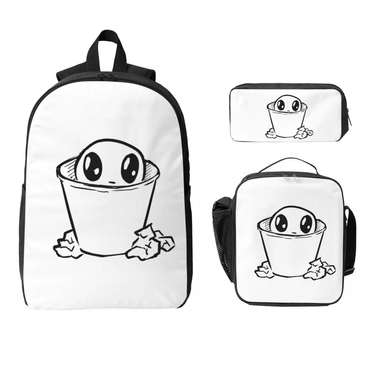 TBH Autism Creature Meme Yippee Backpack Student BookBag School Bag Computer Shoulder Bags 3ps Insulated Lunch Bag Pencil Case
TBH Autism Creature Meme Yippee Backpack Student BookBag School Bag Computer Shoulder Bags 3ps Insulated Lunch Bag Pencil Case