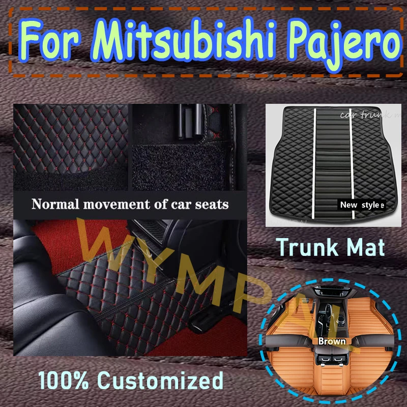 Роскошные автомобильные коврики для Mitsubishi Pajero Sport 2015 2014 2013 2012 2011 (5 мест) Стайлинг интерьера авто водонепроницаемые ковры
Роскошные автомобильные коврики для Mitsubishi Pajero Sport 2015 2014 2013 2012 2011 (5 мест) Стайлинг интерьера авто водонепроницаемые ковры