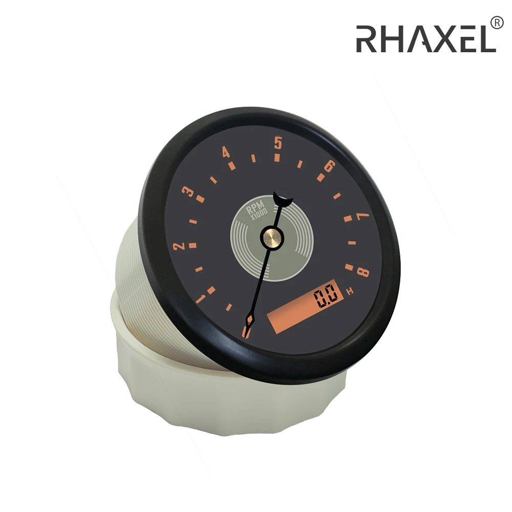 RHAXEL 85mm Tachometer Tacho 8000RPM 12000RPM Meter with Hour Meter Red Yellow Backlights for Auto VAN Motorcycle 12V 24V
RHAXEL 85mm Tachometer Tacho 8000RPM 12000RPM Meter with Hour Meter Red Yellow Backlights for Auto VAN Motorcycle 12V 24V