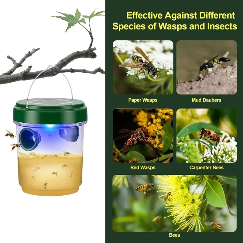 4 упаковки ловушек для улицы, ловушка шернов со светодиодной подсветкой, ловушки для насекомых на солнечной энергии 4,65 дюйма Д X 4,65 дюйма Ш X 3,7 дюйма H-ABWY
4 упаковки ловушек для улицы, ловушка шернов со светодиодной подсветкой, ловушки для насекомых на солнечной энергии 4,65 дюйма Д X 4,65 дюйма Ш X 3,7 дюйма H-ABWY