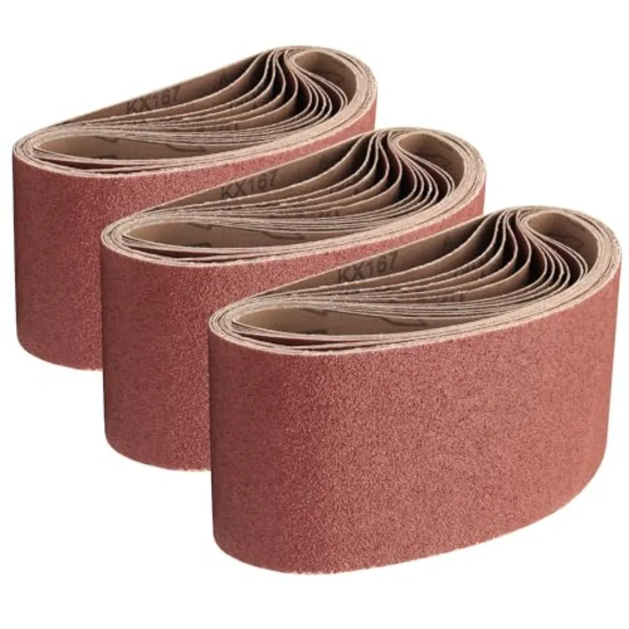 18 PCS 4x24 Sanding Belts for Belt Sander 4x24 Inch Alumina Oxide Abrasive Belts with 6 Each of 40 60 and 80 Grits Ideal for Wo
18 PCS 4x24 Sanding Belts for Belt Sander 4x24 Inch Alumina Oxide Abrasive Belts with 6 Each of 40 60 and 80 Grits Ideal for Wo
