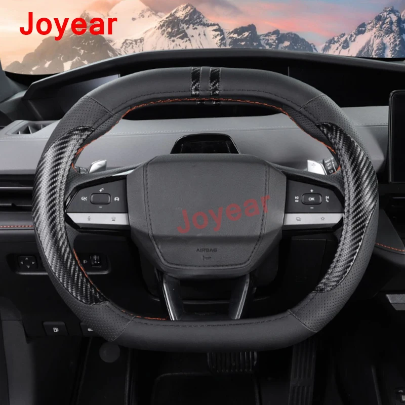 For Changan UNIV UNI-V 2020-2022 Car Steering Wheel Cover Hand Sewing Wear-resistant Interior Protective Leather Accessories
For Changan UNIV UNI-V 2020-2022 Car Steering Wheel Cover Hand Sewing Wear-resistant Interior Protective Leather Accessories