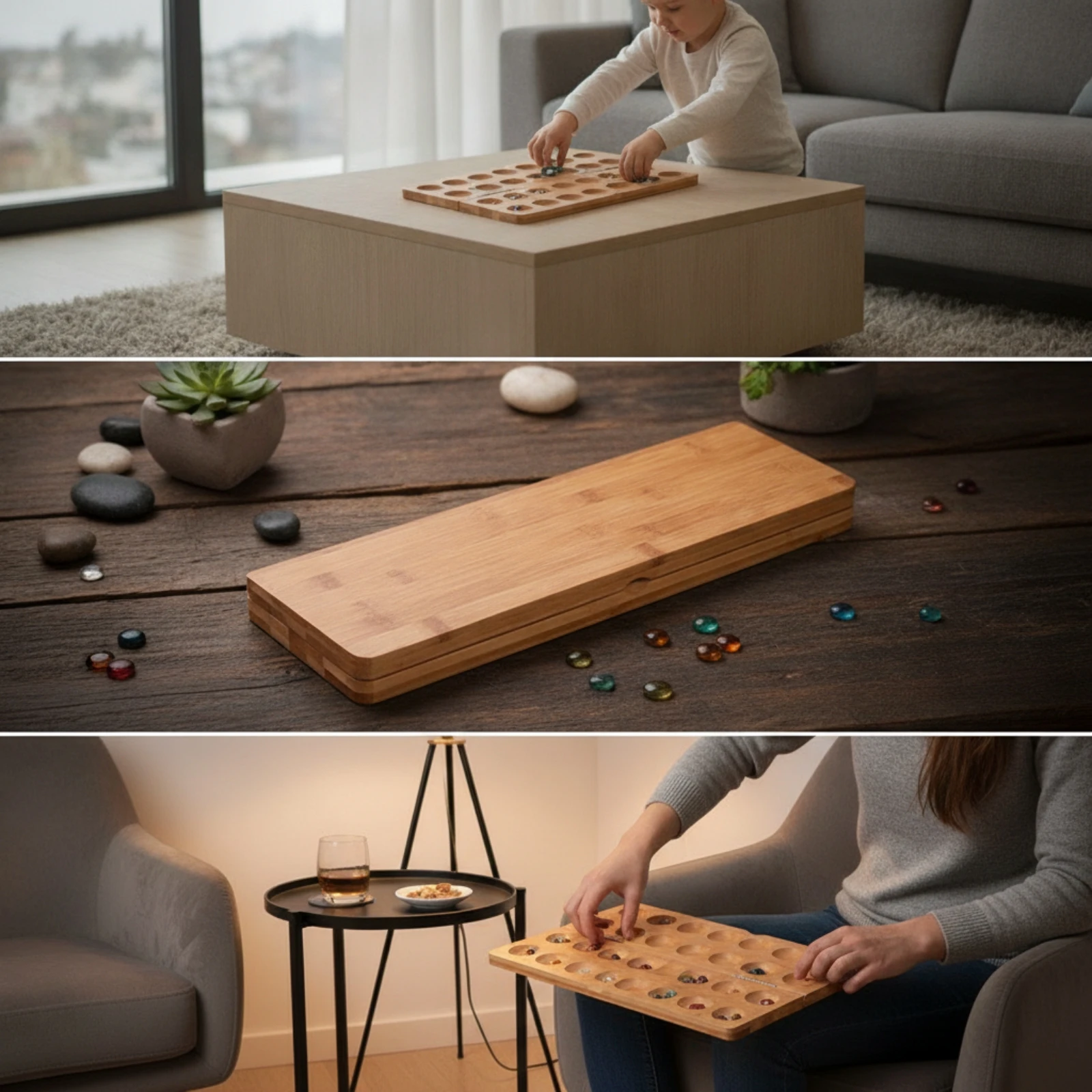 Wooden Mancala Game Traditional Mancala Board Game Foldable Folding for Families, Classrooms, Travel
Wooden Mancala Game Traditional Mancala Board Game Foldable Folding for Families, Classrooms, Travel