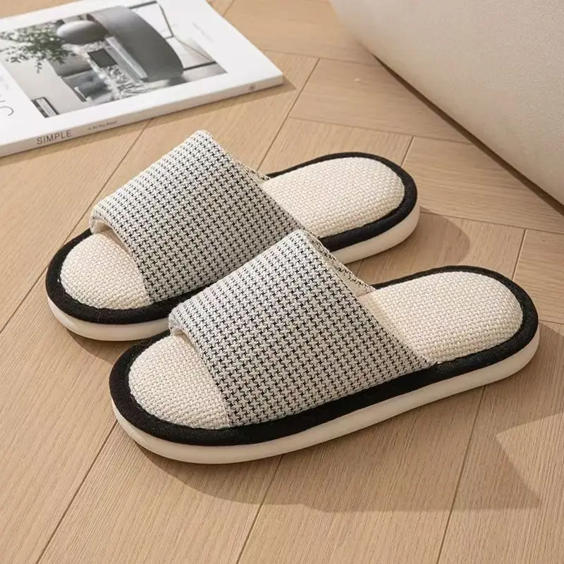 2026 Four Seasons Flax Slippers Women's Indoor Soft-soled Comfortable And Breathable Fabric Casual Cotton Shoes
2026 Four Seasons Flax Slippers Women's Indoor Soft-soled Comfortable And Breathable Fabric Casual Cotton Shoes
