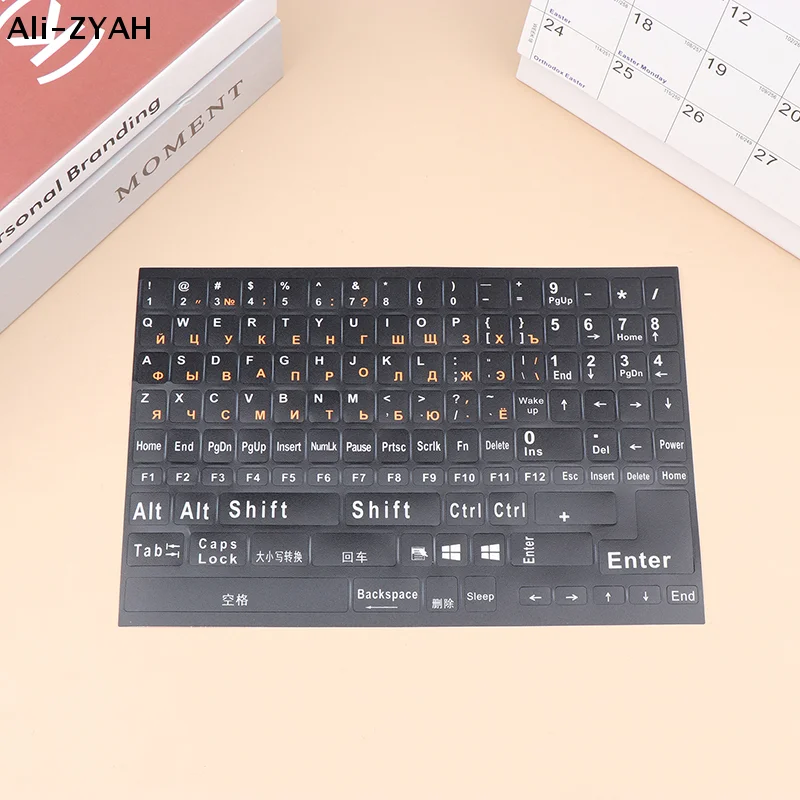 【ZAy】1 шт. наклейки на русскую клавиатуру полного размера, наклейки с алфавитной раскладкой, наклейки на клавиши для ноутбука, настольного ПК, чехол для клавиатуры
【ZAy】1 шт. наклейки на русскую клавиатуру полного размера, наклейки с алфавитной раскладкой, наклейки на клавиши для ноутбука, настольного ПК, чехол для клавиатуры