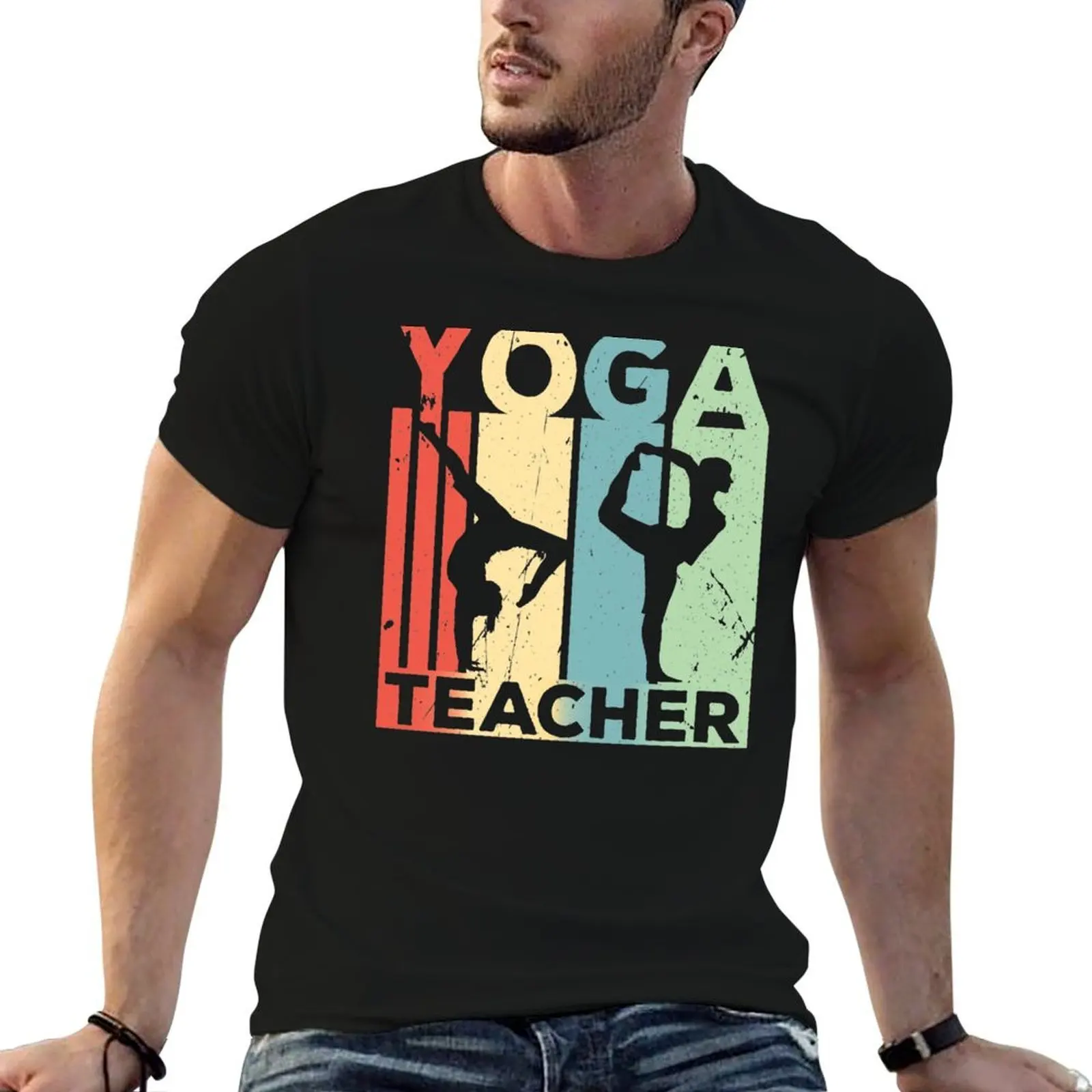 Yoga Teacher Vintage Retro T-Shirt man t shirts graphic essential t shirt t shirt for man 100 percent cotton T-shirt
Yoga Teacher Vintage Retro T-Shirt man t shirts graphic essential t shirt t shirt for man 100 percent cotton T-shirt