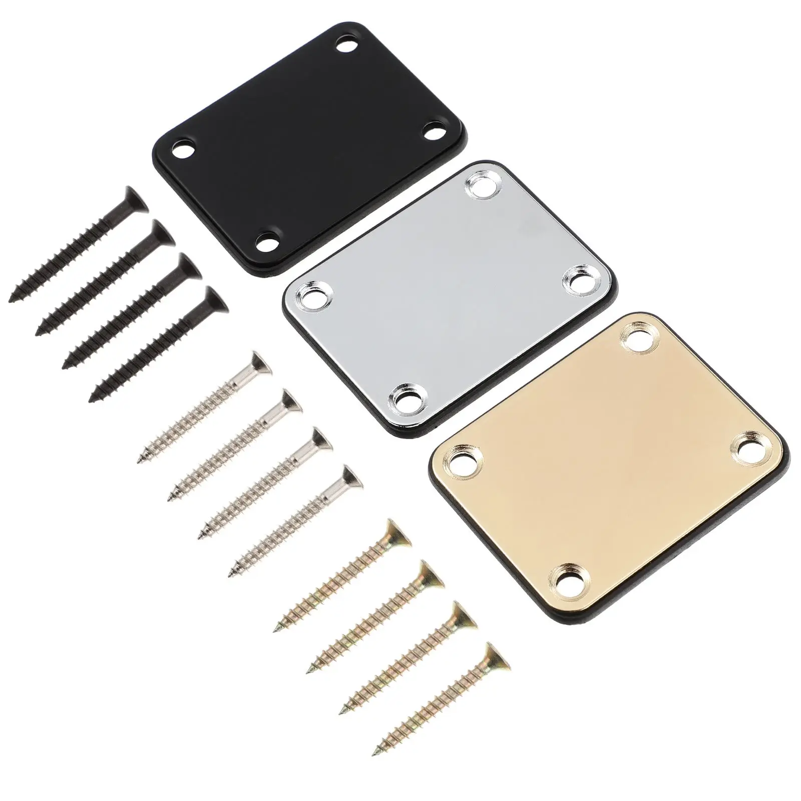 3PCS Electric Guitar Reinforcement Board Durable Neck Back Plate Replacement Parts Bass Accessories Guitar Component
3PCS Electric Guitar Reinforcement Board Durable Neck Back Plate Replacement Parts Bass Accessories Guitar Component