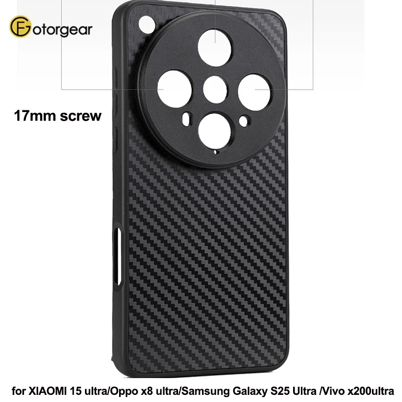 Профессиональный чехол Fotorgear для фотосъемки на телефон для XIAOMI 15 Ultra/Oppo X8 Ultra/Samsung Galaxy S25 Ultra/Vivo X300 Pro/X200U
Профессиональный чехол Fotorgear для фотосъемки на телефон для XIAOMI 15 Ultra/Oppo X8 Ultra/Samsung Galaxy S25 Ultra/Vivo X300 Pro/X200U