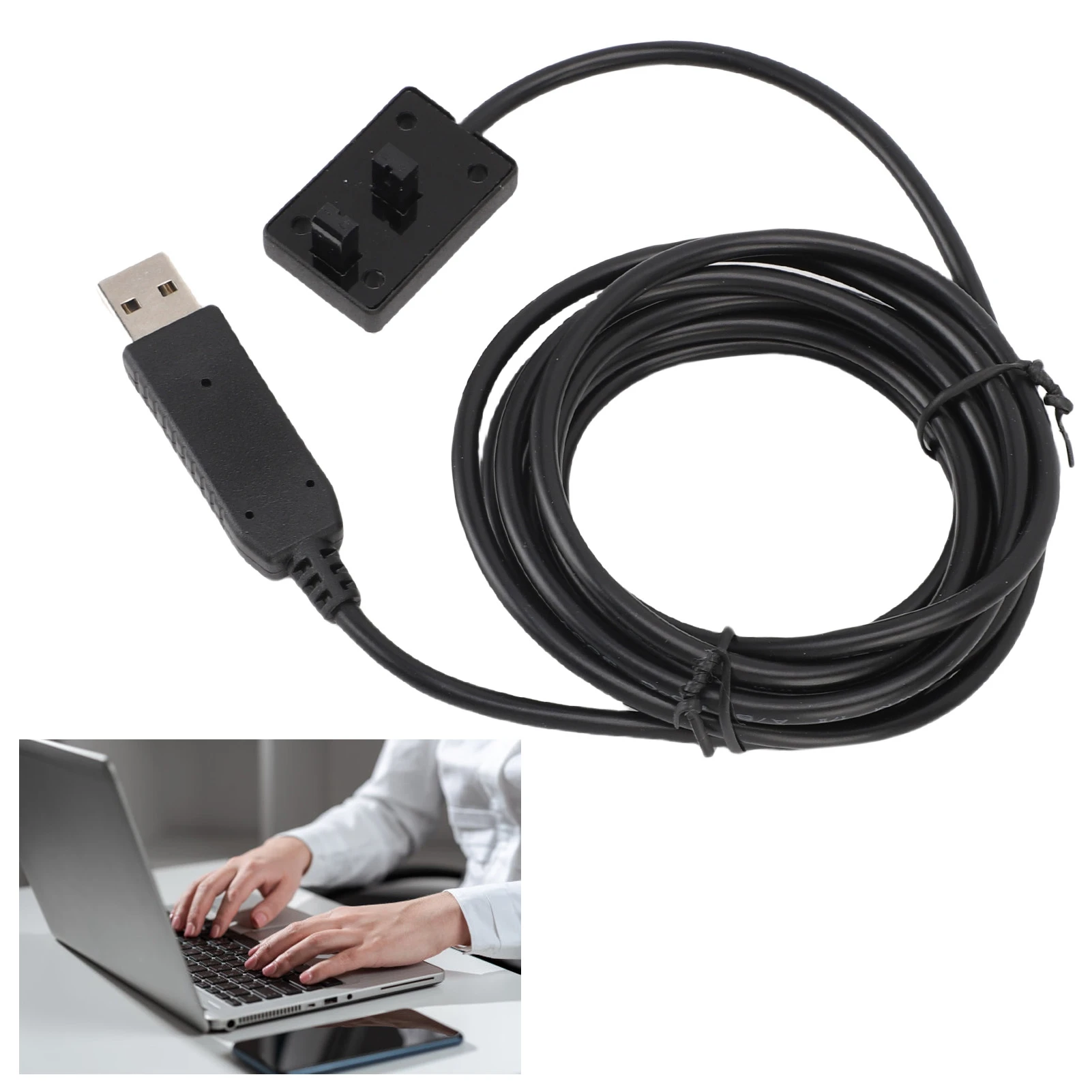 IRSW20B USB Photoelectric Control Switch Infrared Sensor Control Switch For Work Gaming Home Use
IRSW20B USB Photoelectric Control Switch Infrared Sensor Control Switch For Work Gaming Home Use