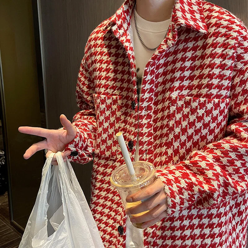 Red Rabbit Year Fragile Sle Men's Jaet High-End Feeling Faionable American Sle Long Sve Loose Fit Coat
Red Rabbit Year Fragile Sle Men's Jaet High-End Feeling Faionable American Sle Long Sve Loose Fit Coat