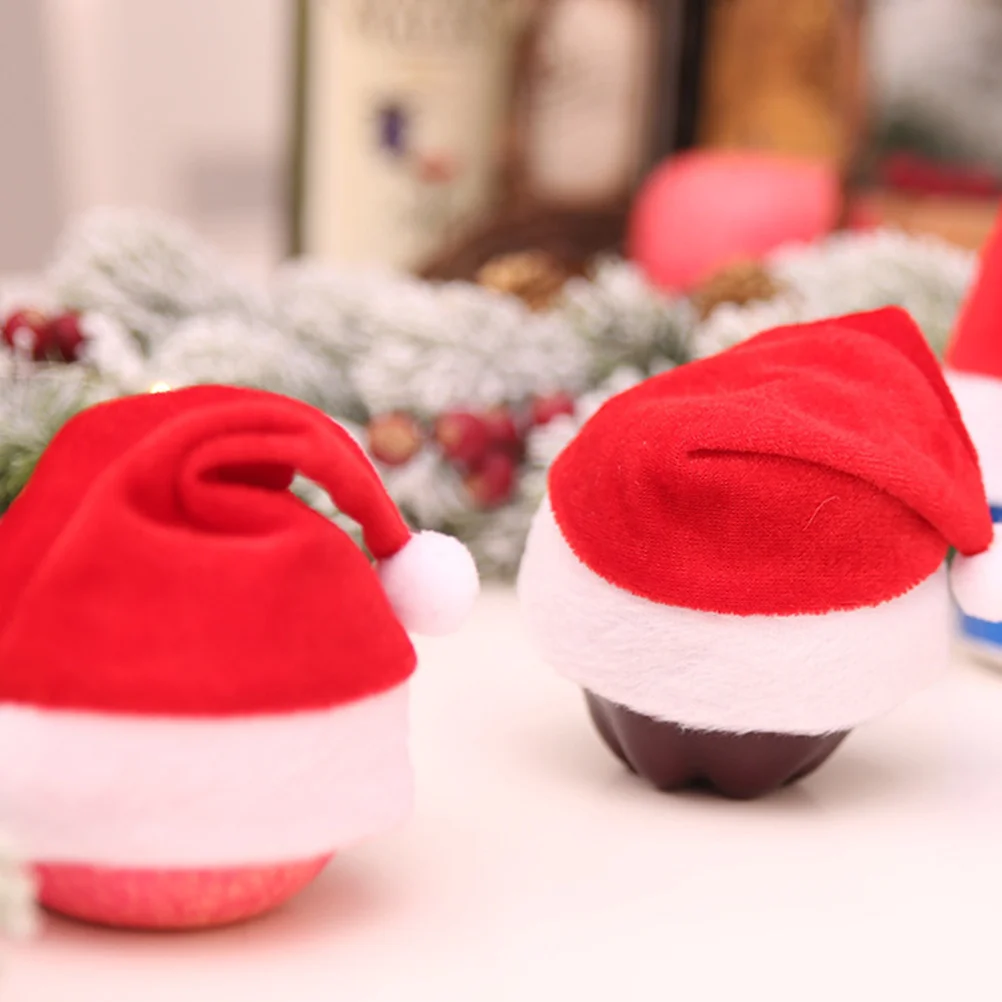 10Pcs Festive Christmas Caps Stylish Decorative Hats for Xmas Tree Ornament Party Event Accessories Christmas Caps
10Pcs Festive Christmas Caps Stylish Decorative Hats for Xmas Tree Ornament Party Event Accessories Christmas Caps